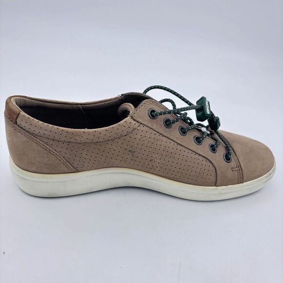 ECCO Men\'s Soft 7 Sneaker Navajo Brown Casual Leather Shoes Size 7‎ main image 7